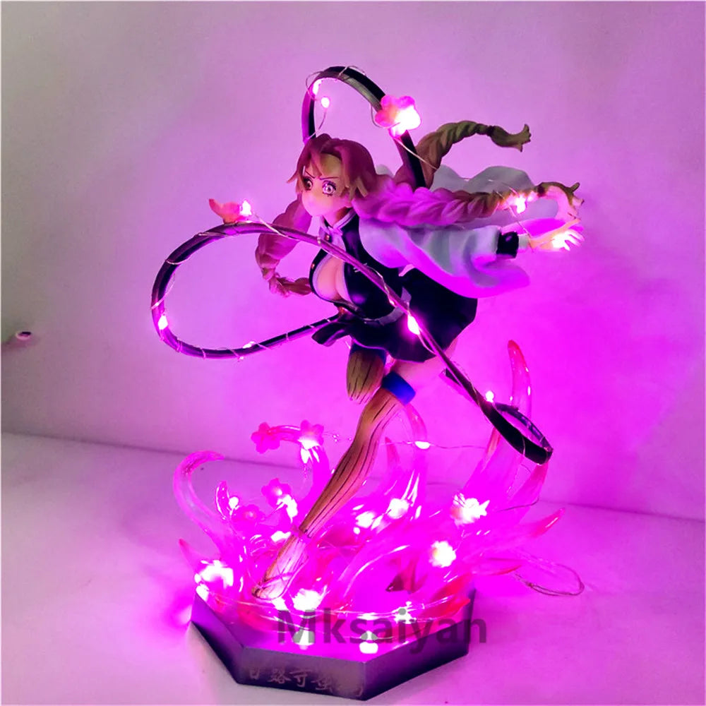 21cm Demon Slayer Mitsuri Kanroji LED Action Figure