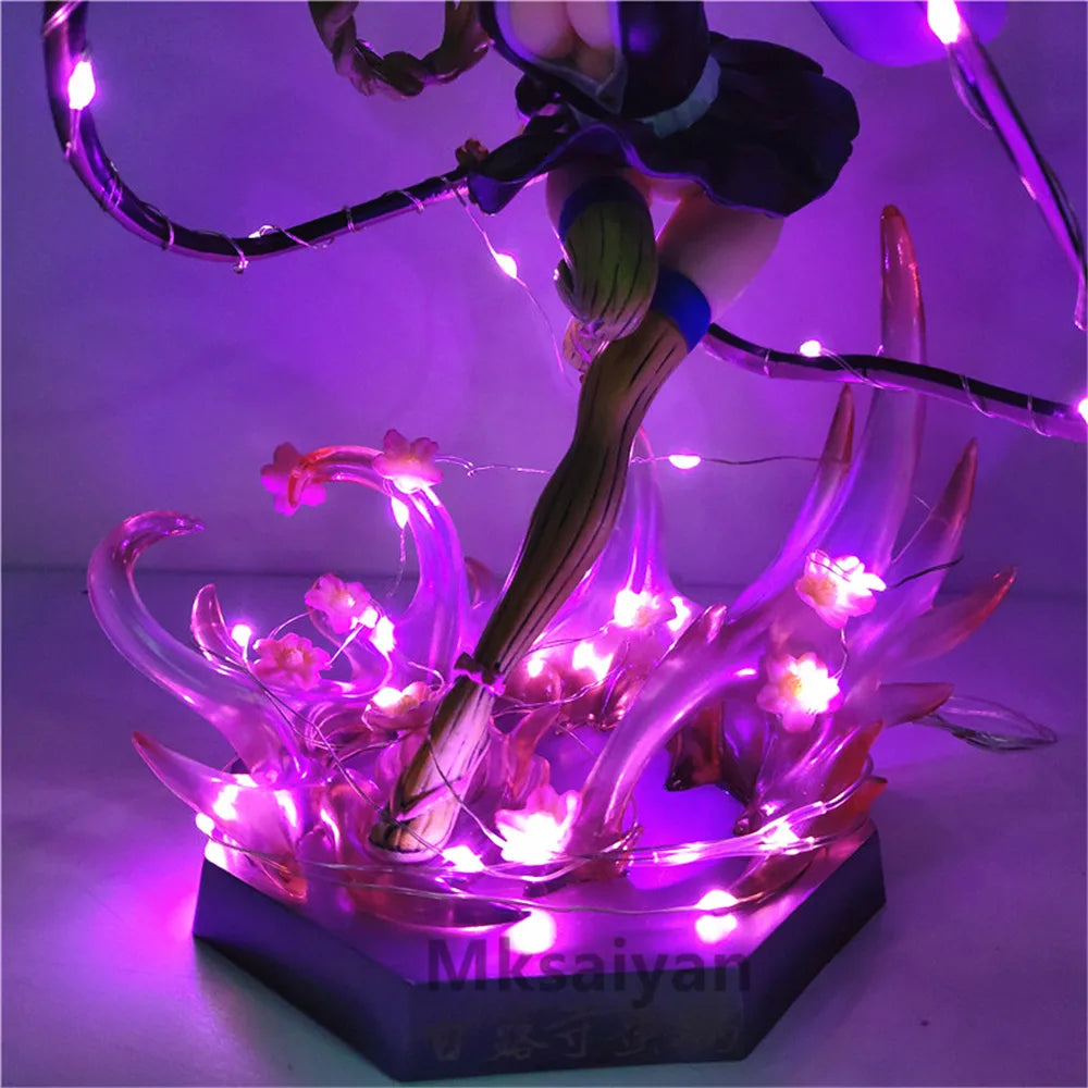 21cm Demon Slayer Mitsuri Kanroji LED Action Figure