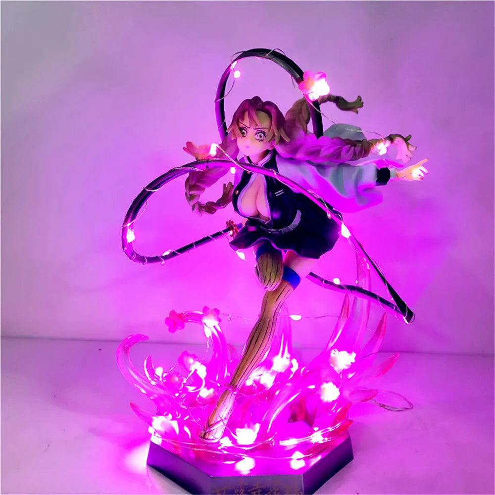 21cm Demon Slayer Mitsuri Kanroji LED Action Figure