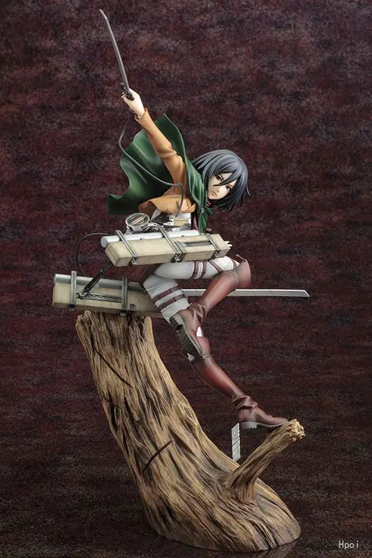 35cm Attack on Titan Mikasa & Levi Action Figure Set