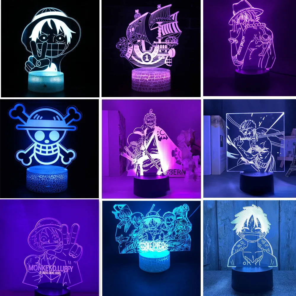 One Piece LED Night Lights