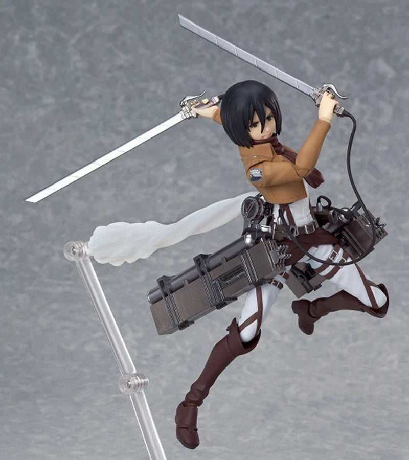 19cm Attack On Titan Mikasa Figure