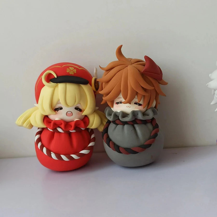 7-8cm Genshin Impact Handmade Figures