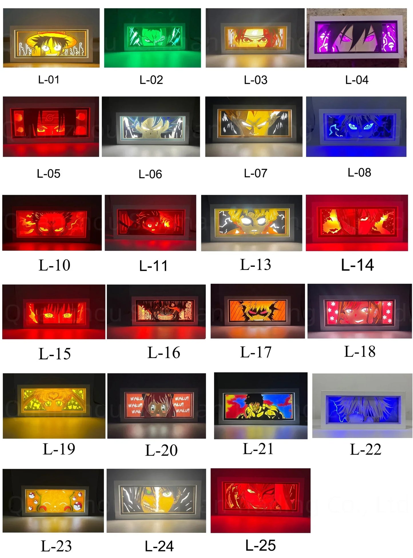Anime Lamp Night Light