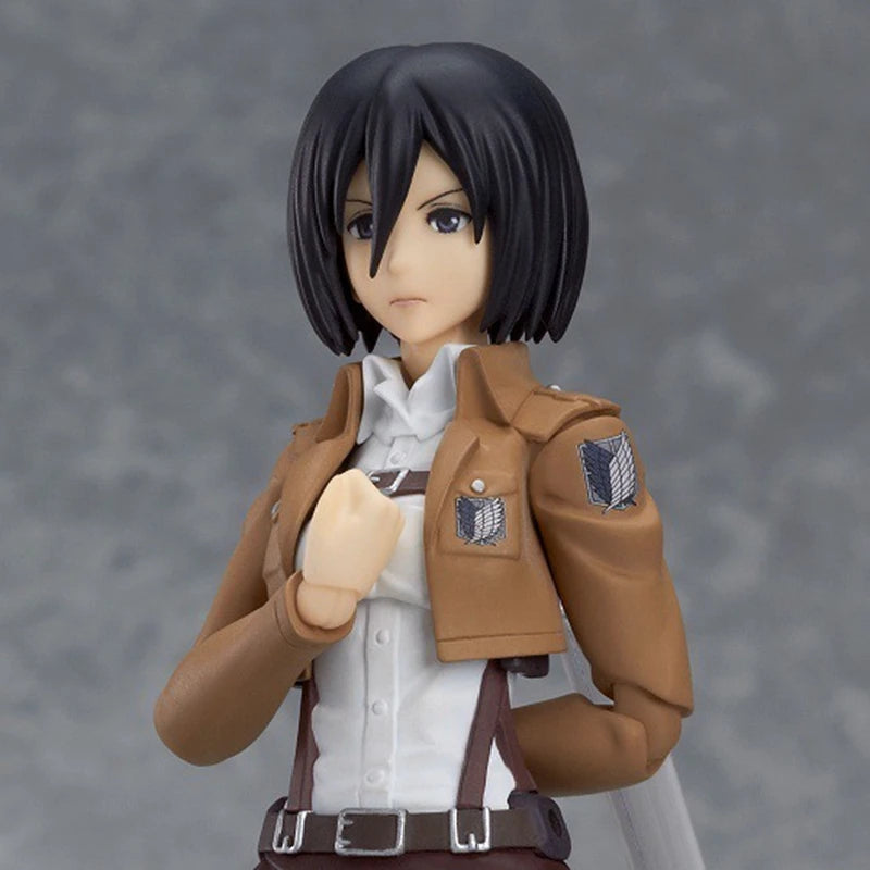 19cm Attack On Titan Mikasa Figure
