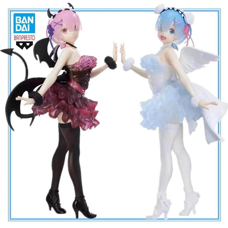 22cm Re:Life Ram and Rem Little Devil Figures