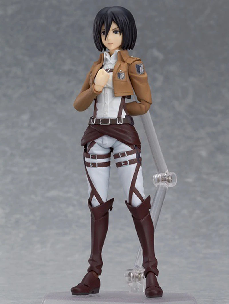19cm Attack On Titan Mikasa Figure