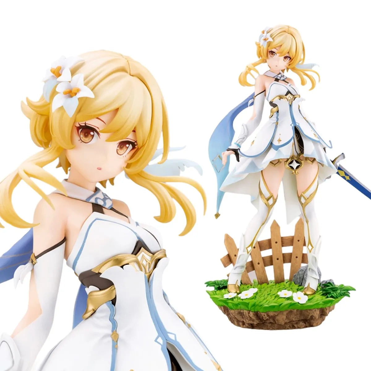 Genshin Impact Lumine Anime Figure