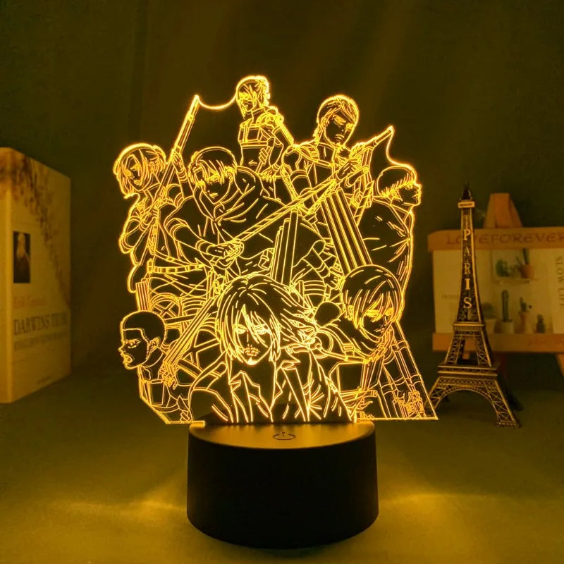 Attack on Titan LED Light Figure Collection
