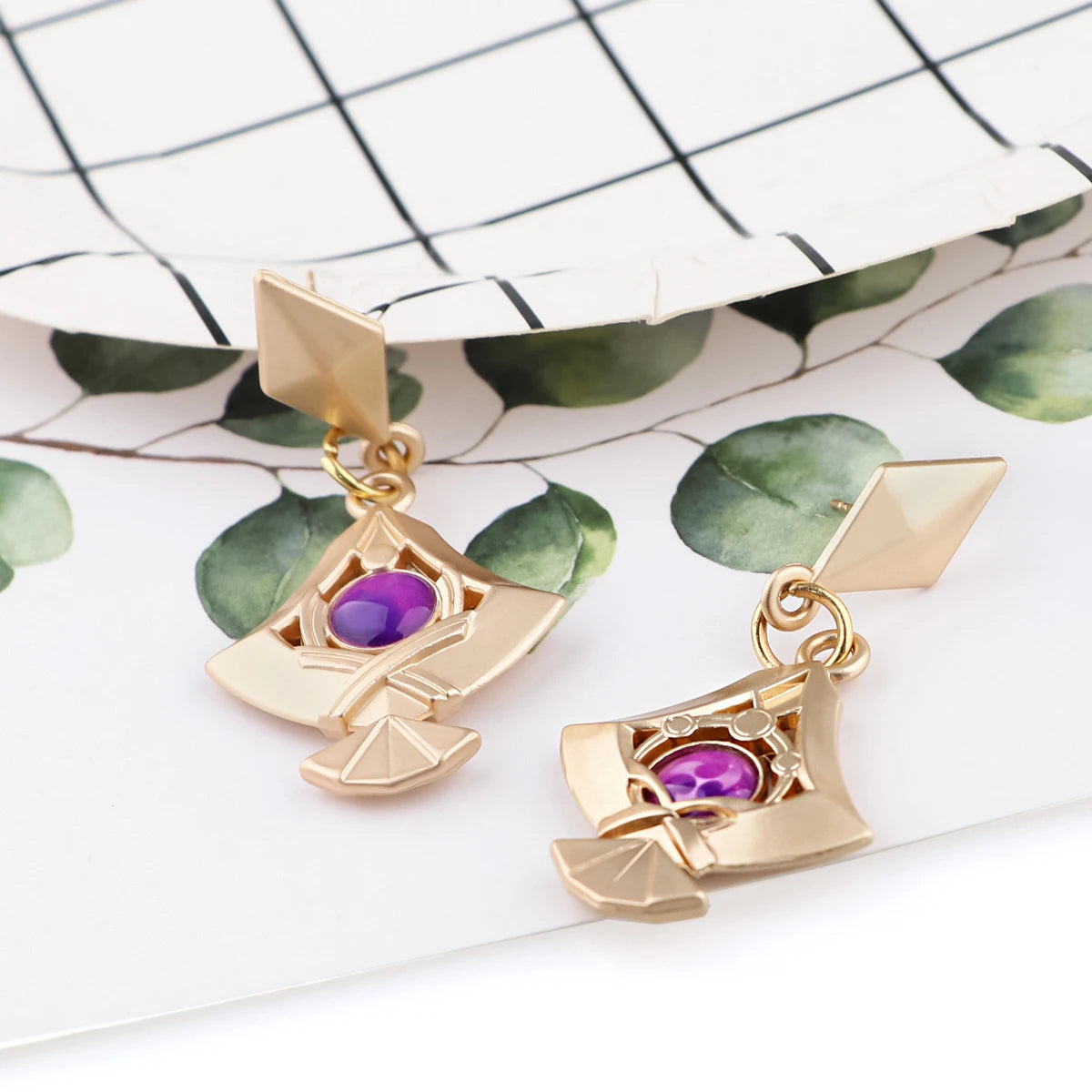 Genshin Impact Yae Miko Cosplay Ear Studs