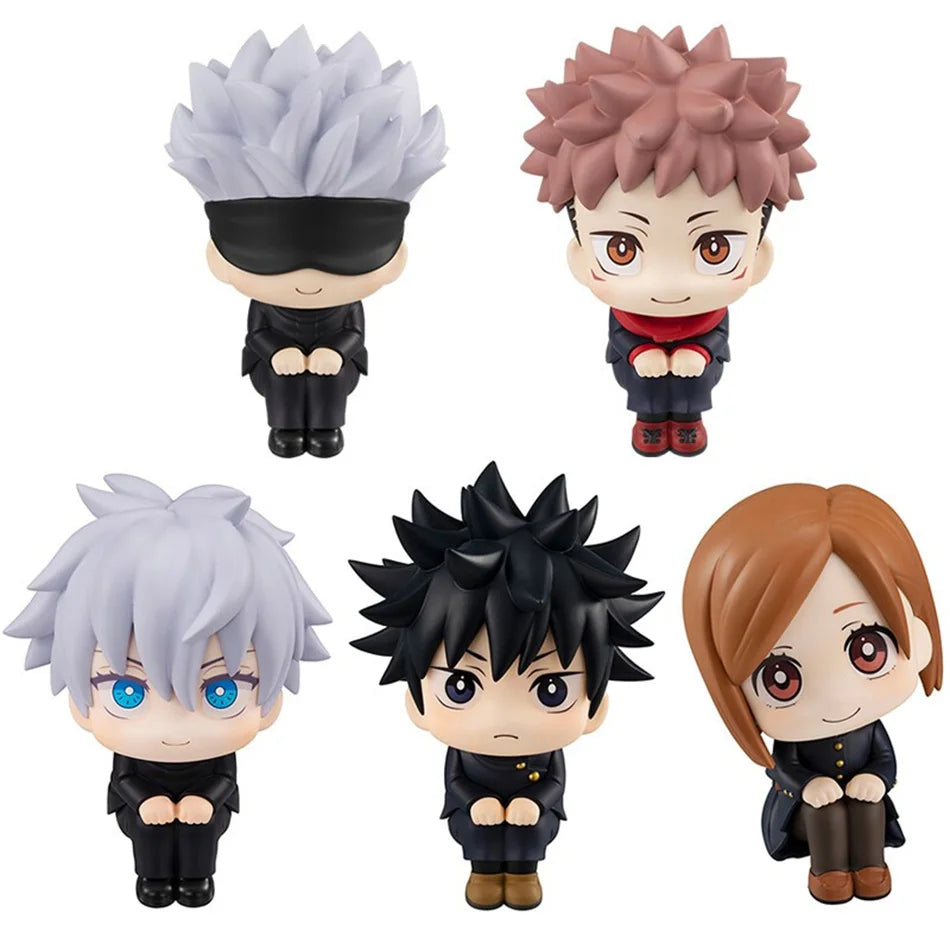 10cm Jujutsu Kaisen Figure Set - Itadori Yuji, Gojo Satori, Fushiguro Megumi, Kugisaki Nobara