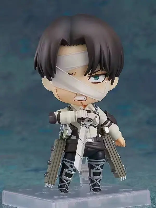 10cm Attack on Titan Levi Rivaille Action Figure