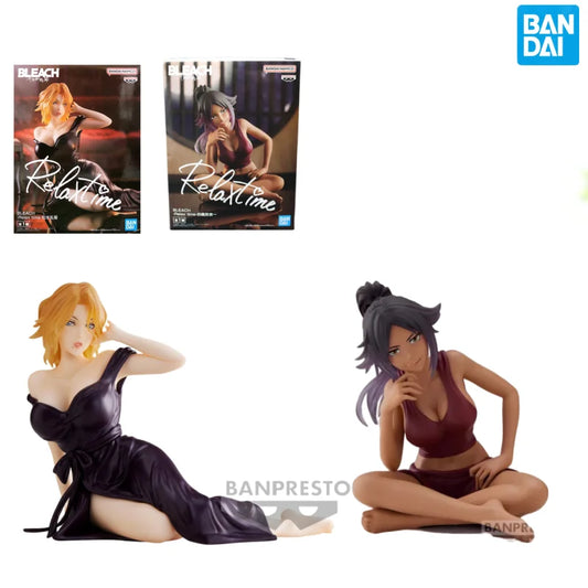12cm Bleach Yoruichi and Rangiku Anime Figure