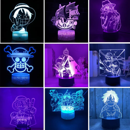 One Piece LED Night Lights