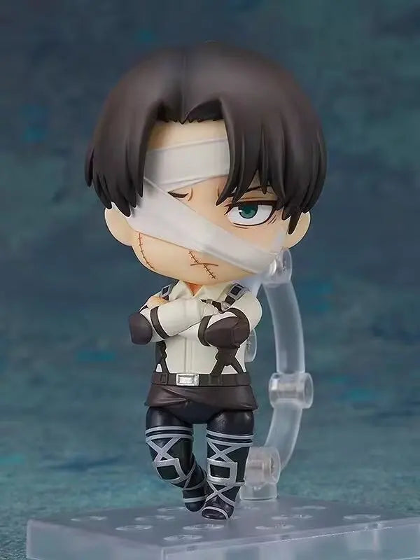 10cm Attack on Titan Levi Rivaille Action Figure