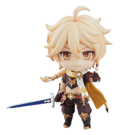 10cm Genshin Impact Aether, Lumine nad Venti Figures