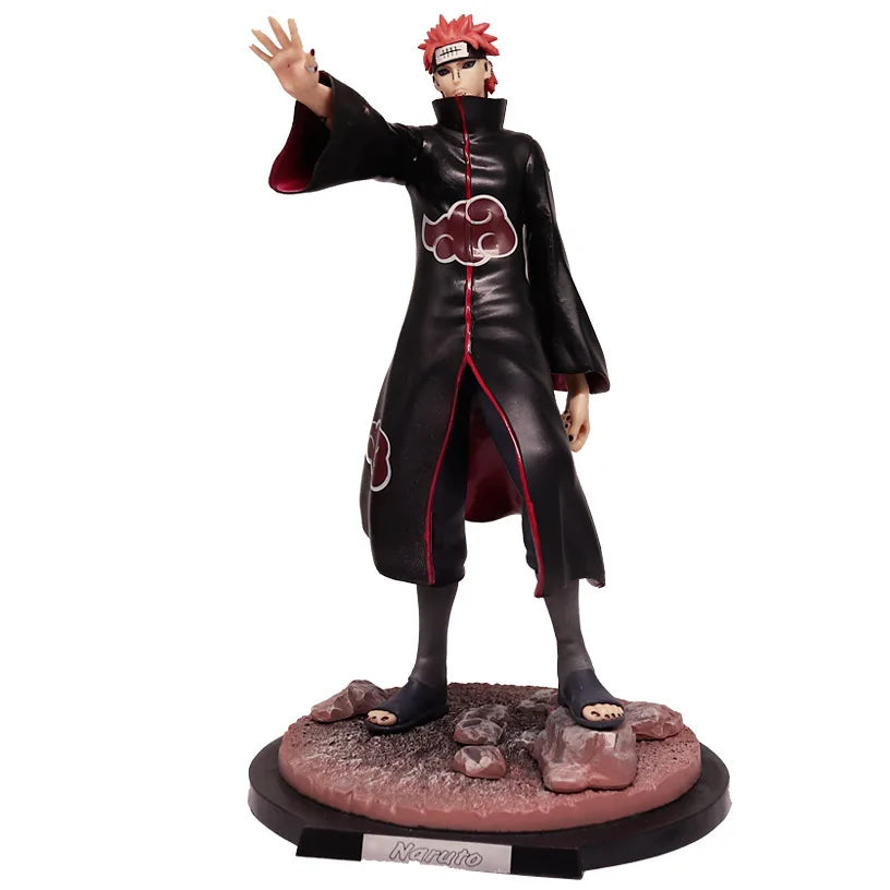 27cm Naruto Anime Akatsuki Pain Battle Ver. Action Figure