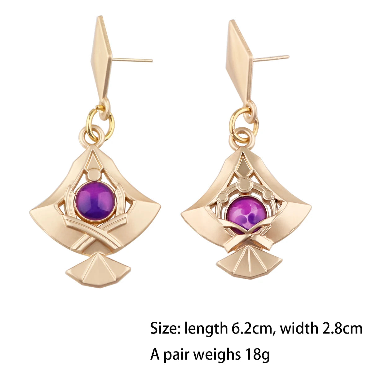 Genshin Impact Yae Miko Cosplay Ear Studs