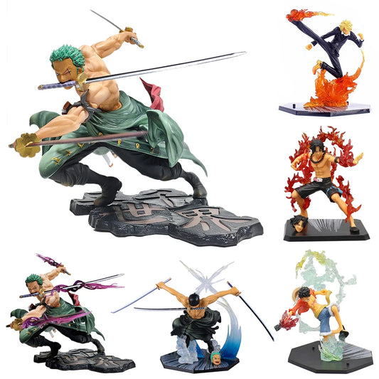 10CM One Piece Figures