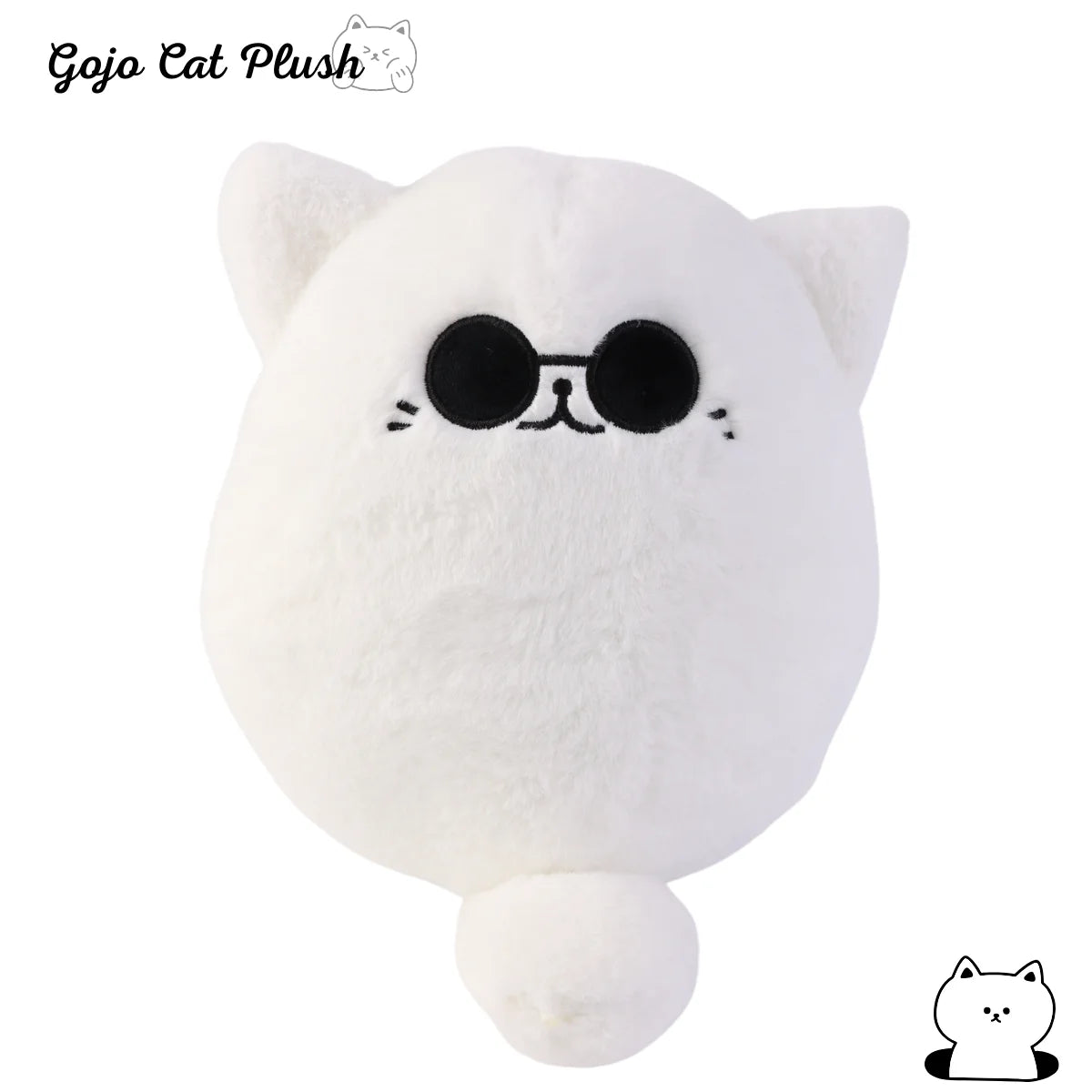 32cm Soft Gojo Cat Plush Pillow
