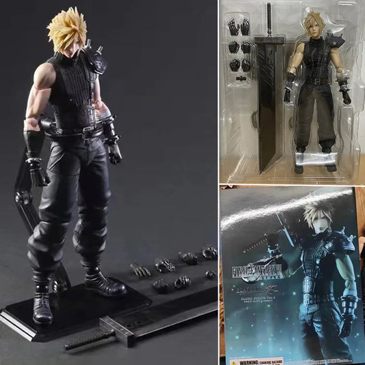 25cm Final Fantasy 7 Cloud Strife Figure