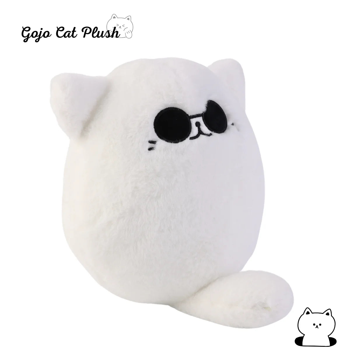 32cm Soft Gojo Cat Plush Pillow